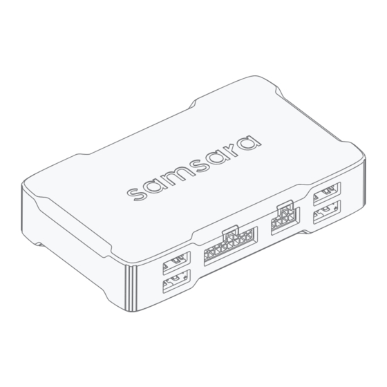 Samsara CBL-VG-CIZU Install Manual