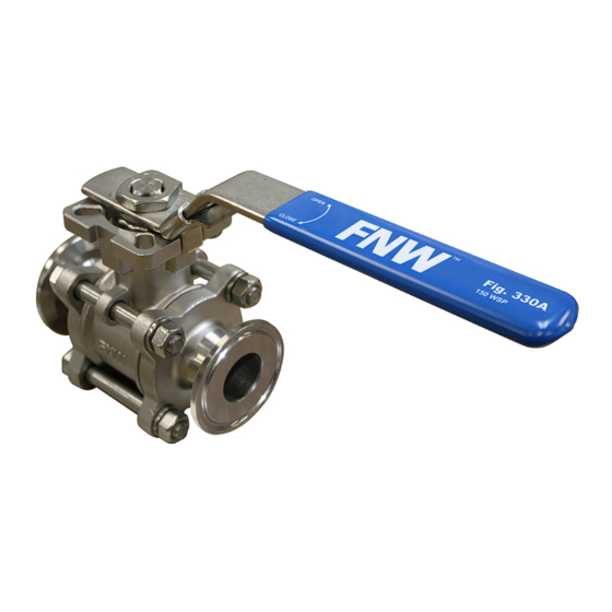 FNW 330A Installation, Operation & Maintenance Instructions Manual