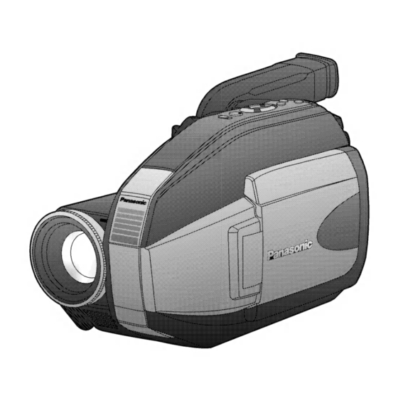Panasonic Palmcorder PV-L352 Operating Instructions Manual