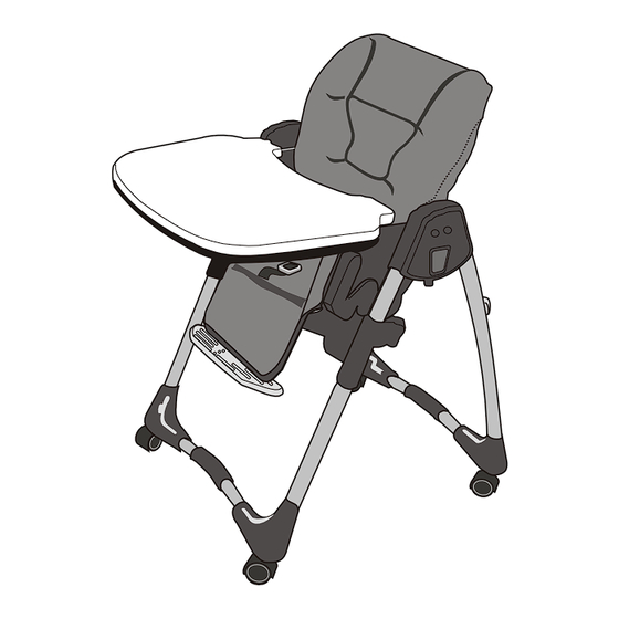 Steelcraft HI LO HIGH CHAIR Manual