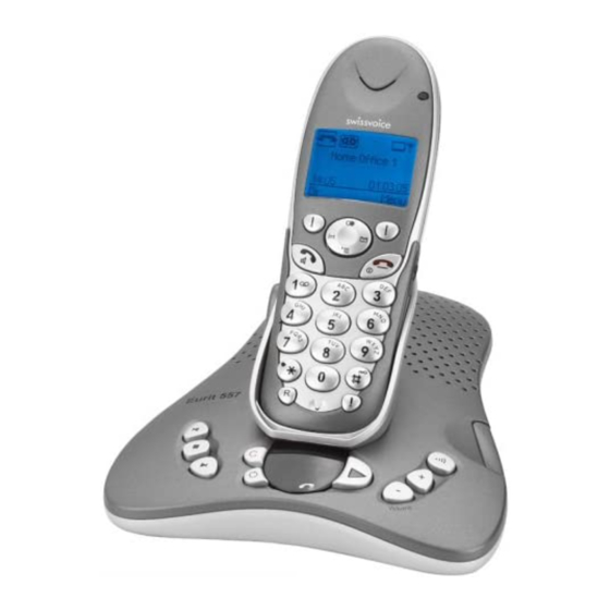 User Manuals: SWISSVOICE Eurit 547 Cordless Telephone
