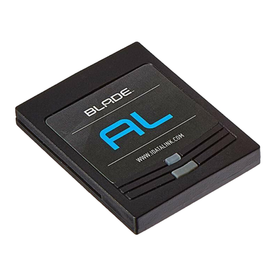 iDataLink LADE-AL-TL2-EN Install Manual