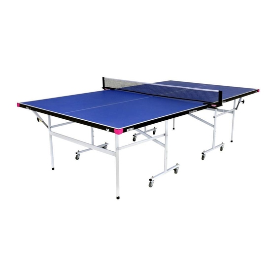 Butterfly Fitness Outdoor Table Tennis Table Assembly Instructions