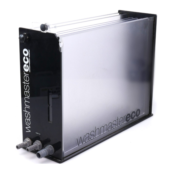 Nova Washmaster-ECO Manuals