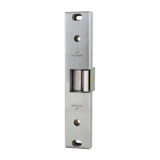 DynaLock 1661 Series Installation Instructions