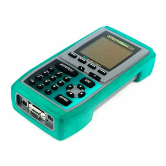 Microtest OMNIScanner User Manual
