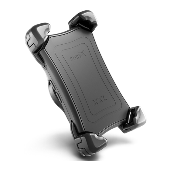BURY S8 Cradle Universal XXL Quick User Manual