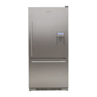Fisher & Paykel RF175W Installation Instructions And User Manual