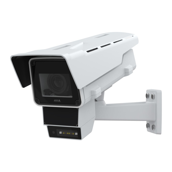 Axis Q1656-DLE User Manual