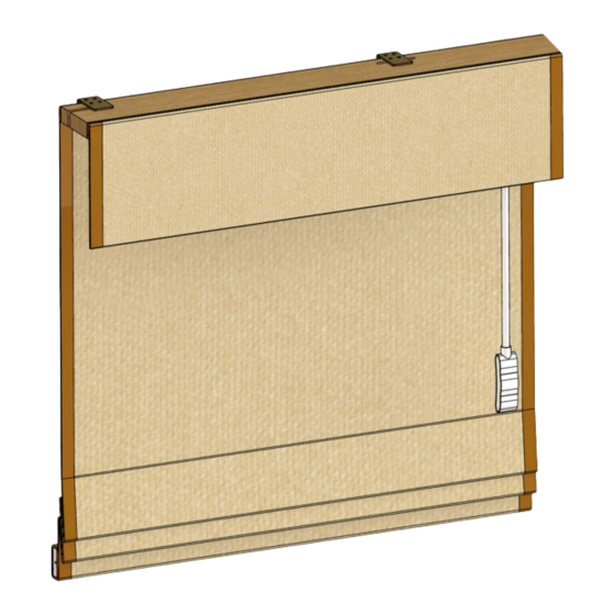 SelectBlinds Wood Woven Shades Installation Manual