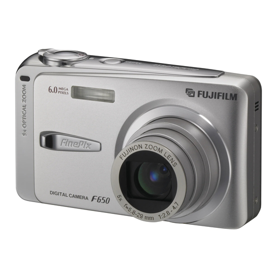 FujiFilm FinePix F650 Owner's Manual
