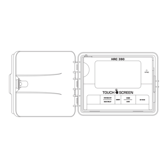 HYDRO-RAIN HRC-390-06-NA Instruction Manual