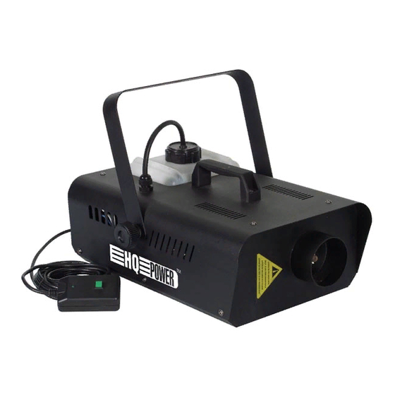 HQ Power VDL1200SM Manual