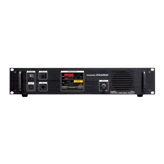 Yaesu DR-1 Operation Manual