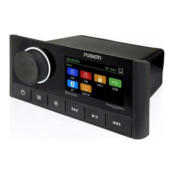 Garmin Fusion Apollo MS-RA670 Installation Instructions Manual