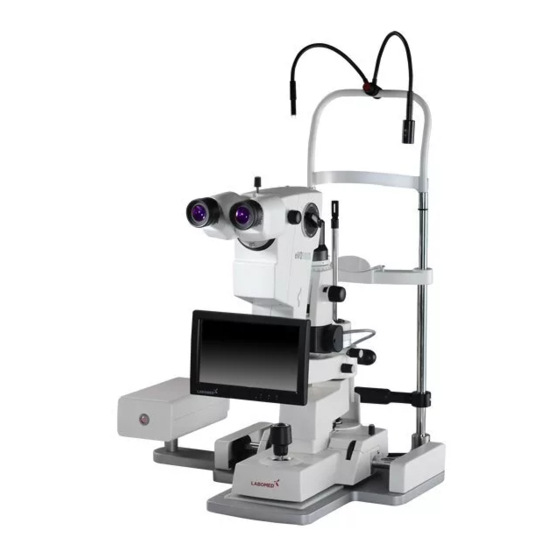 Labomed eVO 500 Slit Lamp Microscope Manuals