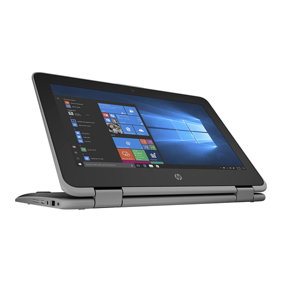 HP ProBook x360 11 G7 Education Edition Maintenance And Service Manual