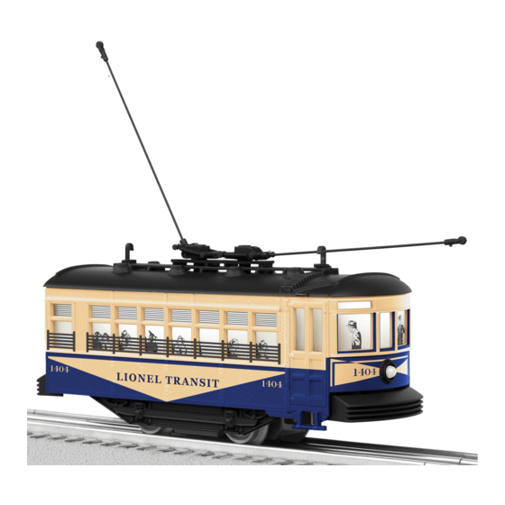 Lionel Trolley Ready-to-Run Owner's Manual