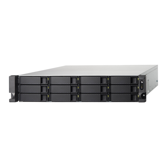 QNAP TS-873U Network Attached Storage Manuals
