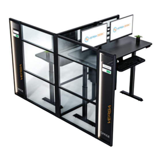 Versa Desk Q-Bee Cube T Assembly Instructions Manual