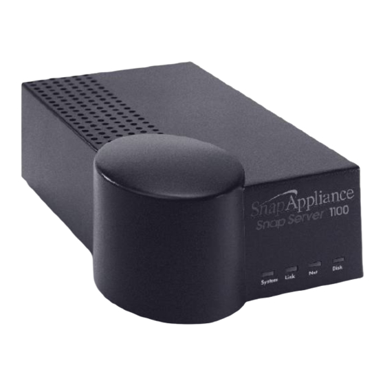 Adaptec 5325301570 - Snap Server 1100 NAS Datasheet