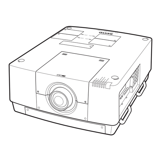 Sanyo PLC-HF15000L Service Manual