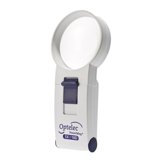 Optelec PowerMag+ Instructions
