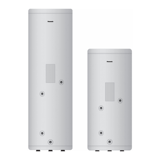 Panasonic WH-TD20E3E5 Installation Manual