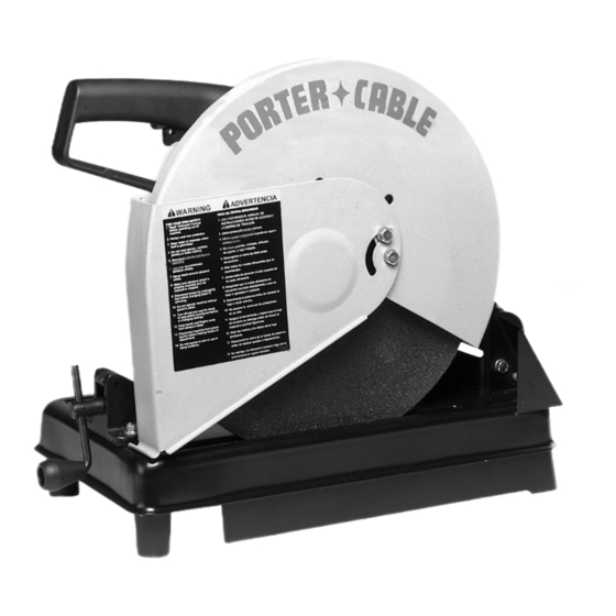 Porter-Cable 1400 Instruction Manual