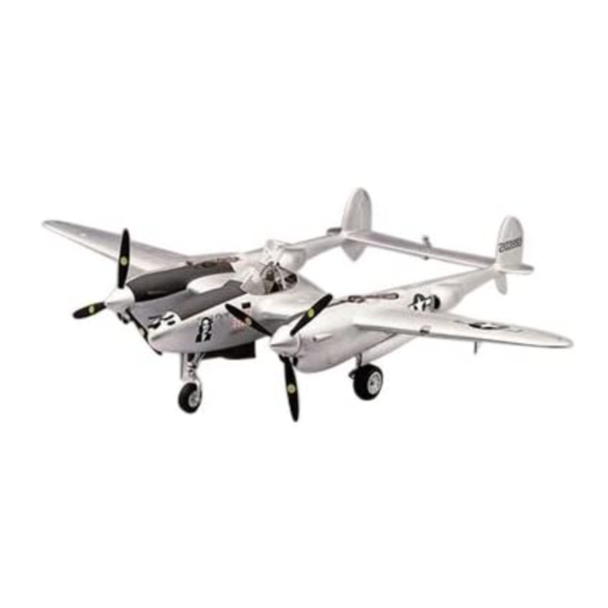 REVELL P-38J Lightning Manual