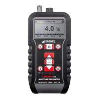 Tramex X5 Series Quick Start Manual