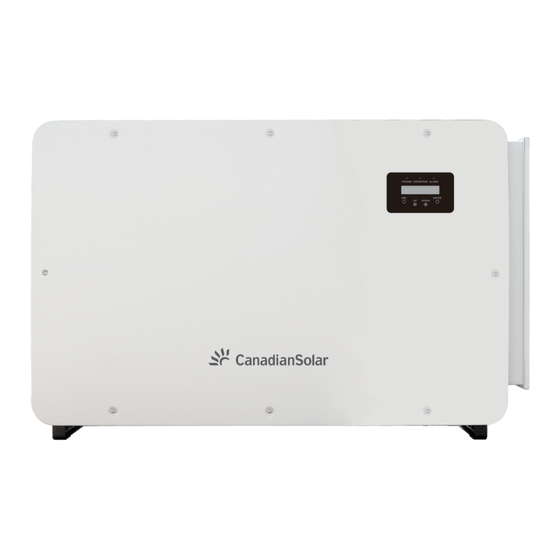 CanadianSolar CSI-185K-T600GL02-U Manuals