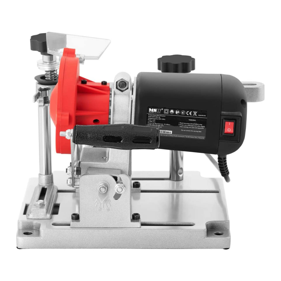 MSW -CBS-140 User Manual