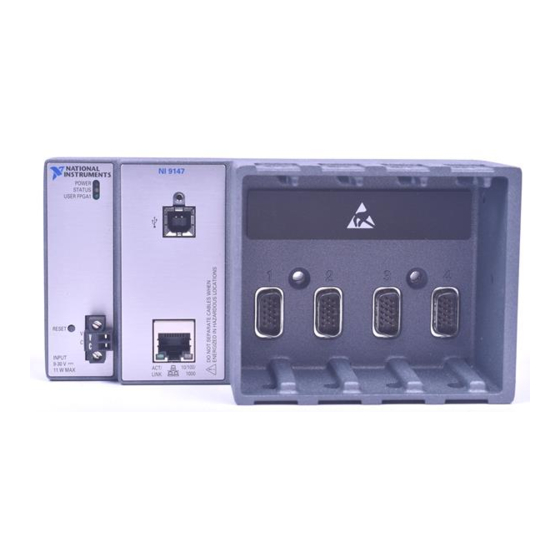 National Instruments NI 9147 User Manual
