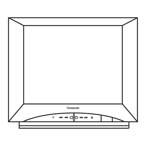 Panasonic CT-27HL15 Operating Instructions Manual