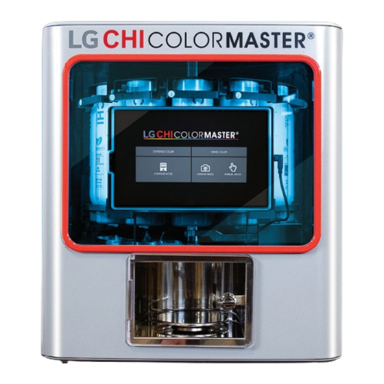 LG CHI ColorMaster Manuals