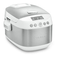 Cuisinart FRC-1000C Instruction And Recipe Booklet