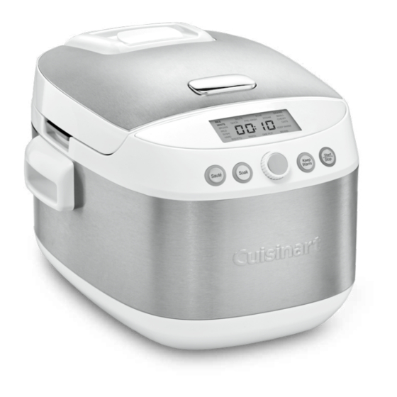 Cuisinart FRC-1000C Instruction And Recipe Booklet