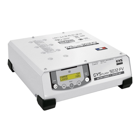 GYS GYSFLASH 50.12 FV Manual