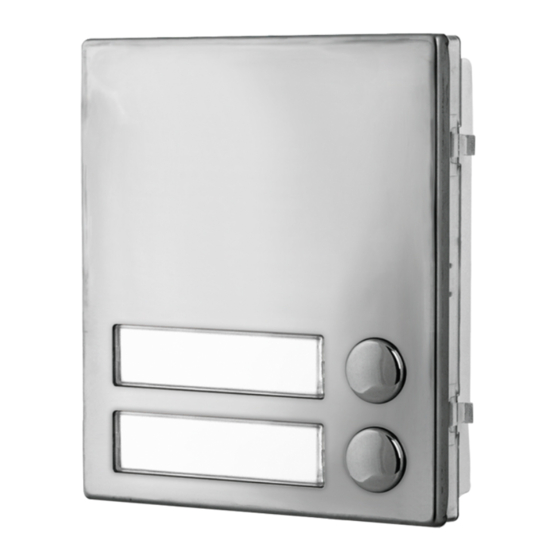 Videx 4845 Installation Instruction