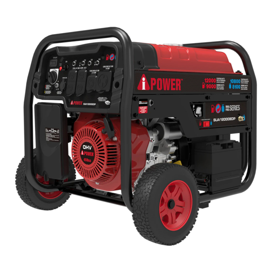 A-iPower SUA12000EDP Owner's Manual