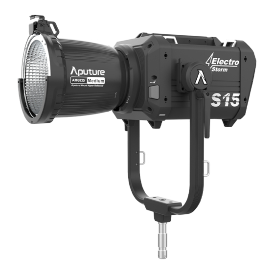 Aputure Electro Storm CS15 Product Manual