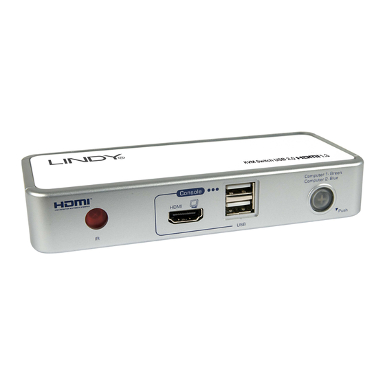 Lindy KVM 42339 User Manual