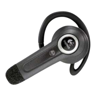 Logitech Bluetooth Headset User Manual