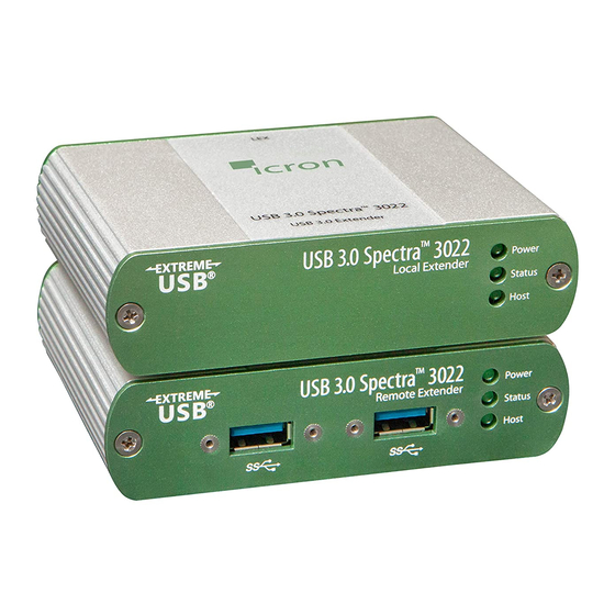 Icron Spectra 3022 User Manual