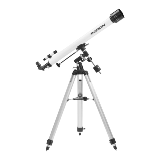 ORION TELESCOPES & BINOCULARS Observer 60mm EQ 9028 Instruction Manual