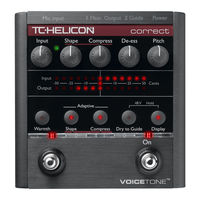 Tc-Helicon VoiceTone Correct Product Manual