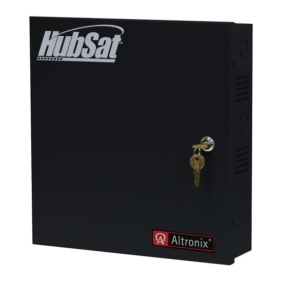 Altronix HubSat8D Installation Manual