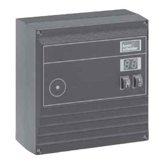 Kromschroder BCU 465 Technical Information