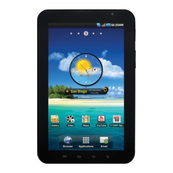 Samsung Galaxy Tab SCH-I800 User Manual